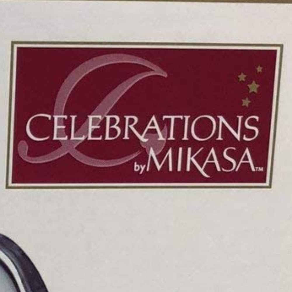 Celebrations by Mikasa  Glass Candy Footed Bowl Christmas Night - Picture 6 of 13